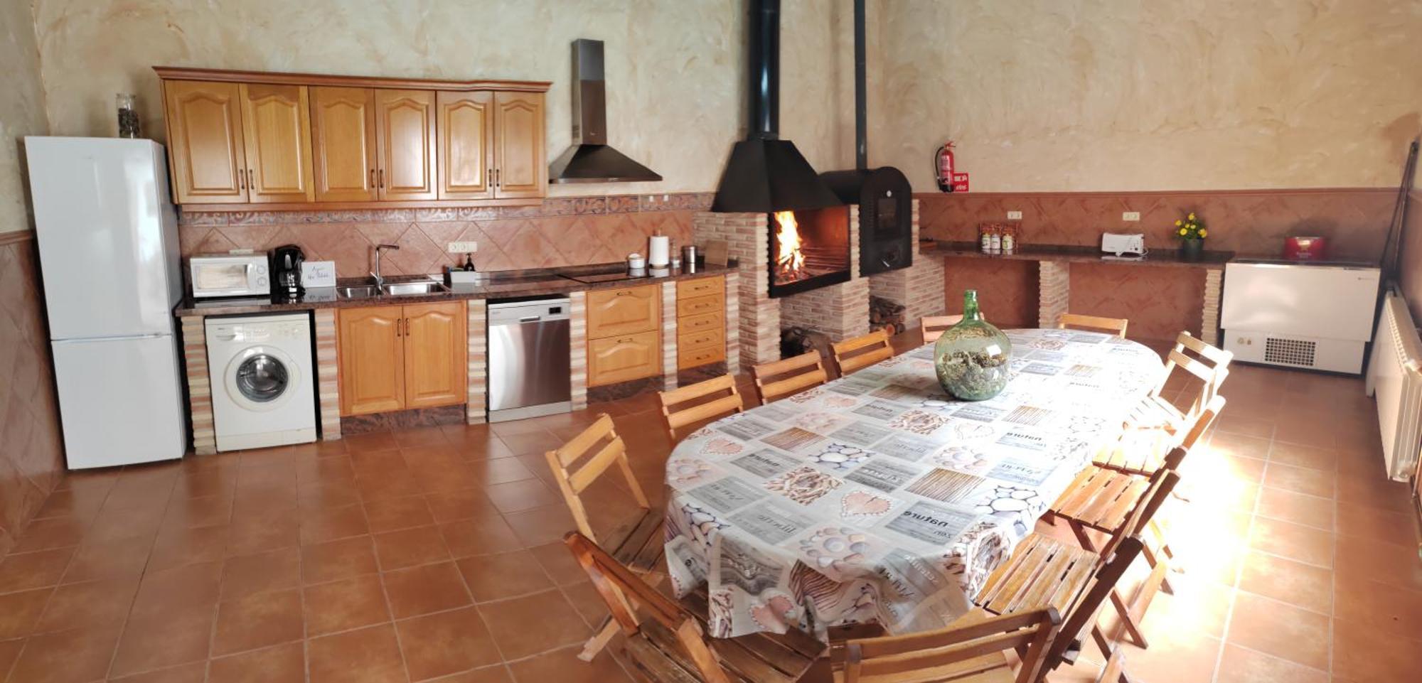 La Noguera Casa Rural Huescar Bagian luar foto